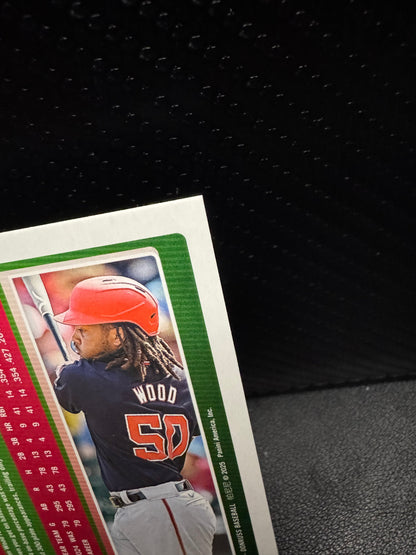 2025 Donruss 41 James Wood Red and Blue Washington Nationals - 787 Hobby House