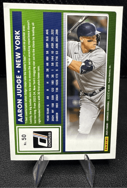 2025 Donruss 50 Aaron Judge New York Yankees - 787 Hobby House
