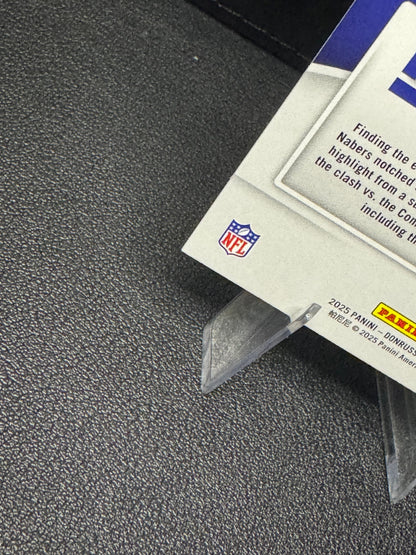 2025 Donruss Best of Instant 10 Malik Nabers New York Giants - 787 Hobby House