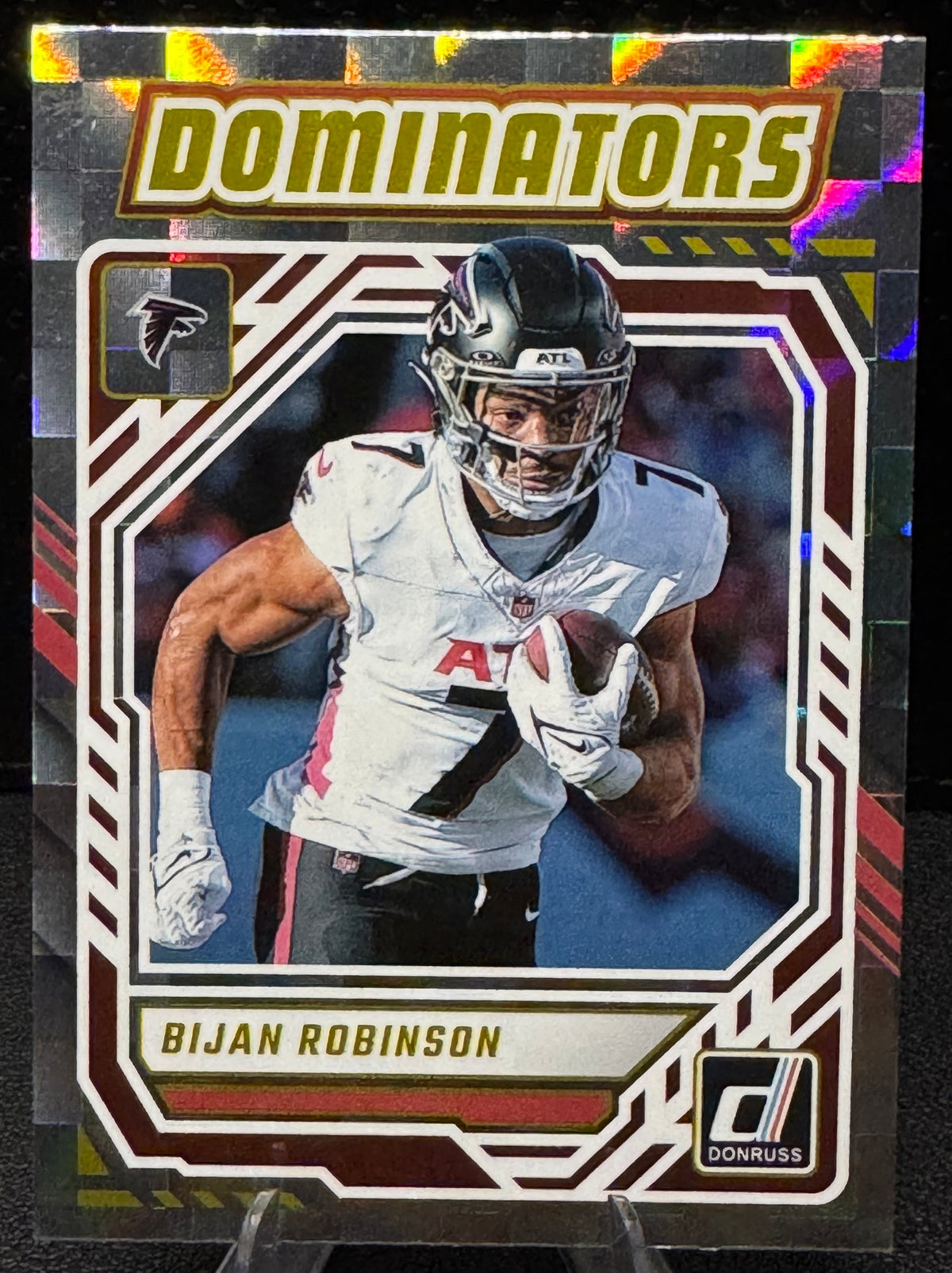 2025 Donruss Dominators DOM-BRN Bijan Robinson Atlanta Falcons - 787 Hobby House