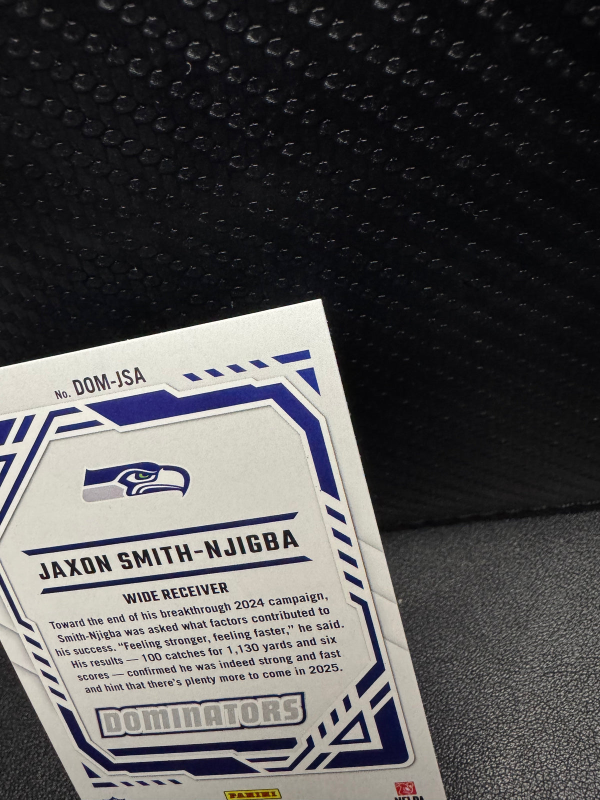2025 Donruss Dominators DOM-JSA Jaxon Smith-Njigba Seattle Seahawks - 787 Hobby House