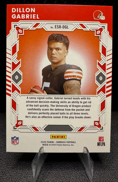 2025 Donruss ESR - DGL Dillon Gabriel The Elite Series Rookies RC Cleveland Browns - 787 Hobby House