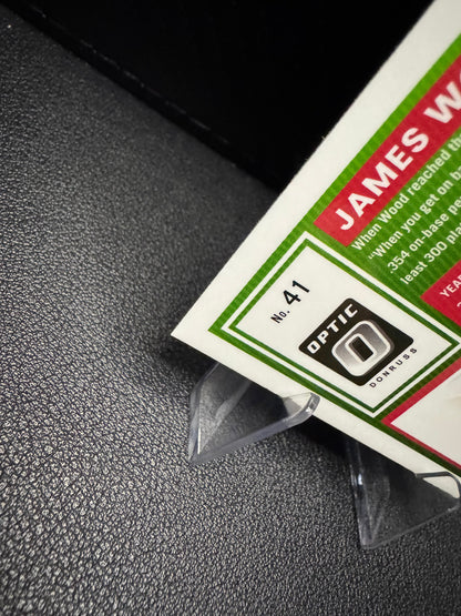 2025 Donruss Optic 41 James Wood Washington Nationals - 787 Hobby House