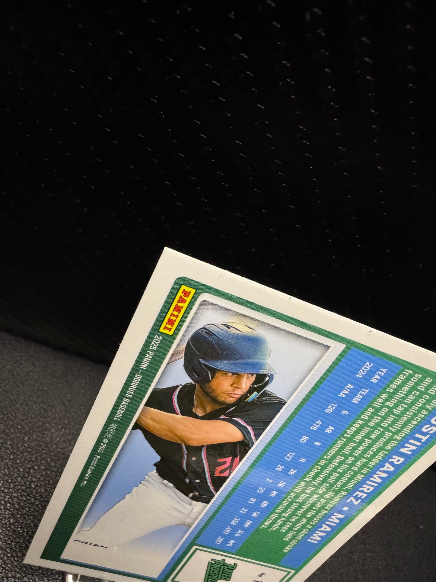 2025 Donruss - Optic Orange Velocity 113 Agustin Ramirez RP Miami Marlins - 787 Hobby House