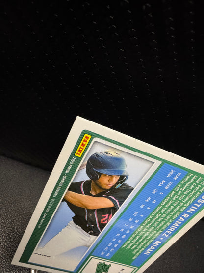 2025 Donruss - Optic Orange Velocity 113 Agustin Ramirez RP Miami Marlins - 787 Hobby House