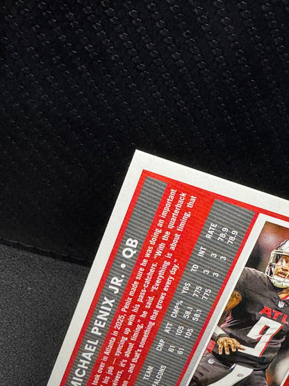 2025 Donruss Press Proof Purple 188 Michael Penix Jr. Atlanta Falcons - 787 Hobby House