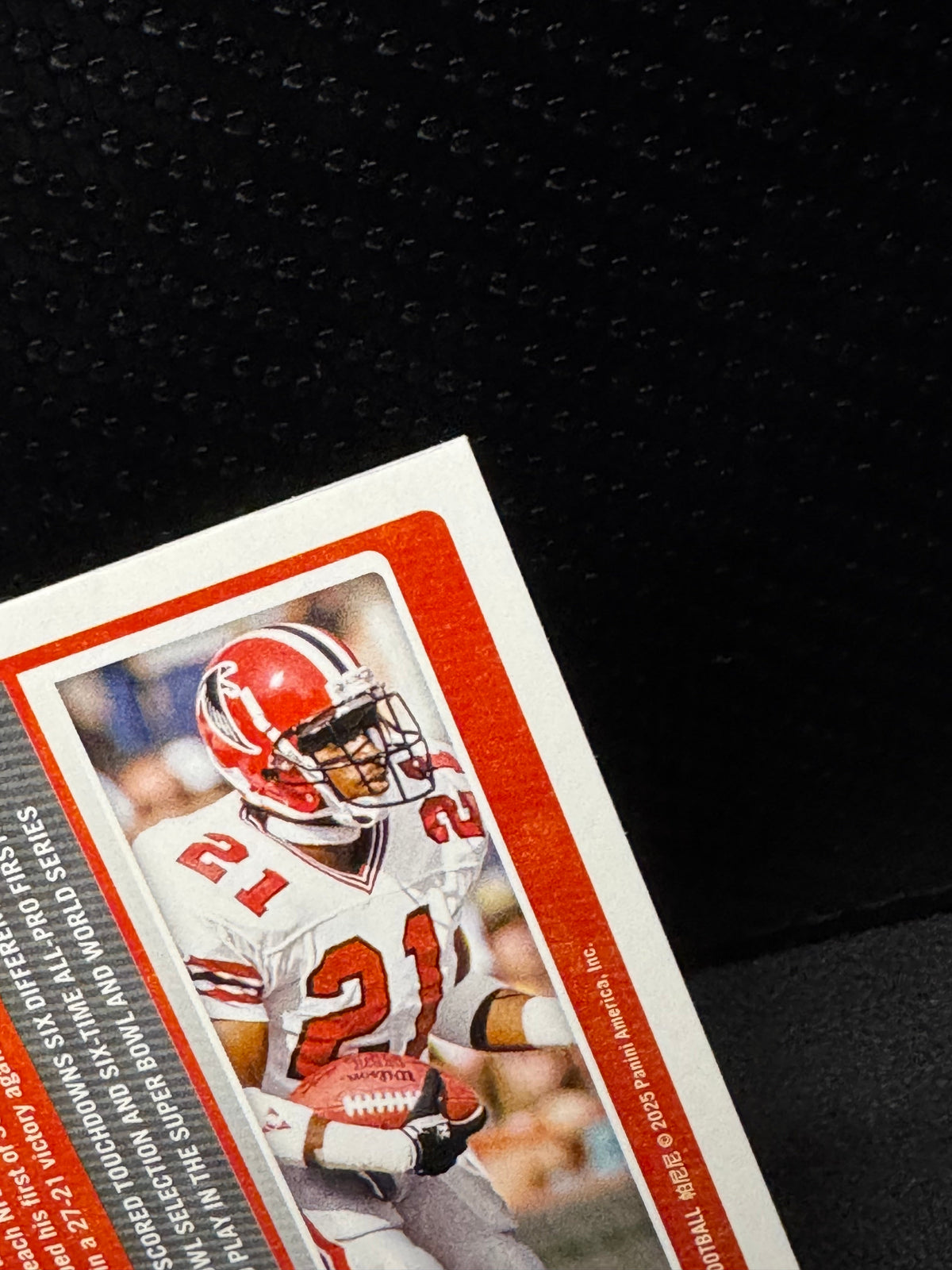 2025 Donruss Press Proof Purple 21 Deion Sanders Atlanta Falcons - 787 Hobby House