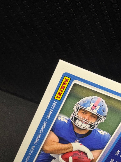 2025 Donruss Press Proof Purple Rated Rookie 302 Cam Skattebo RC New York Giants - 787 Hobby House