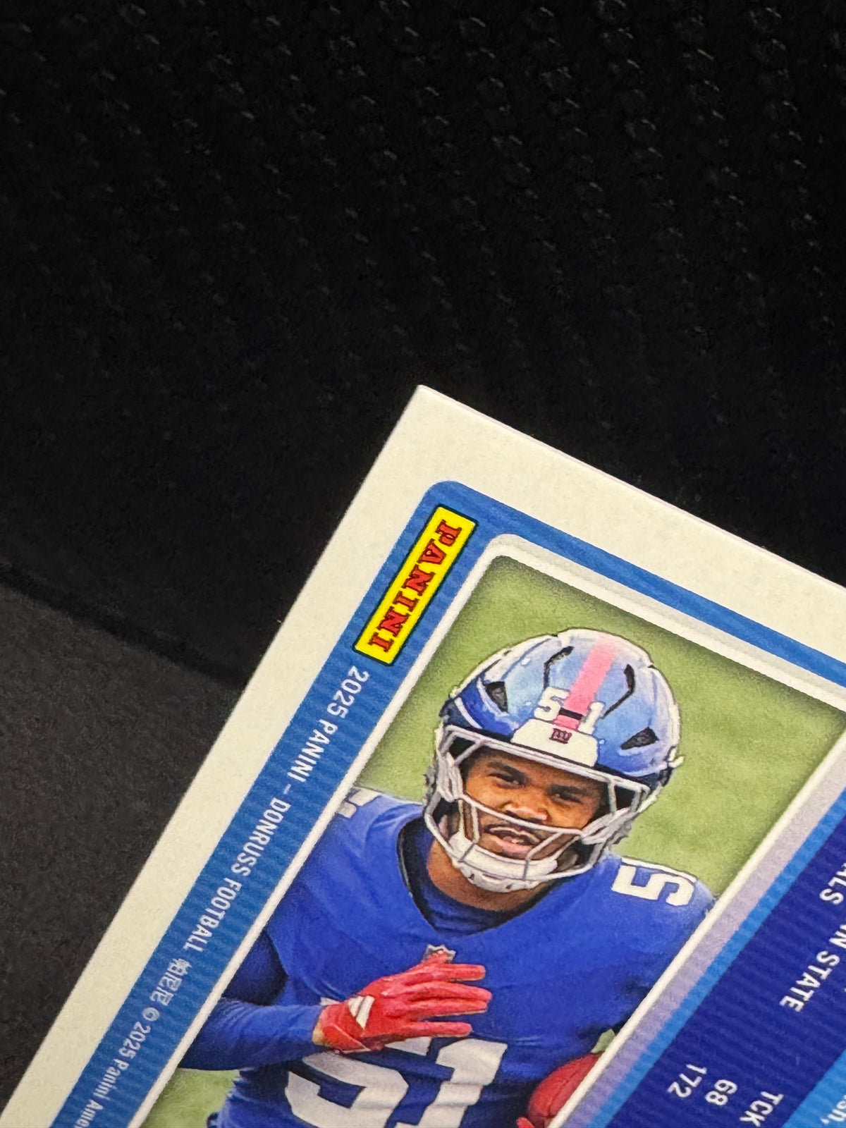 2025 Donruss Press Proof Purple Rated Rookie 315 Abdul Carter New York Giants - 787 Hobby House