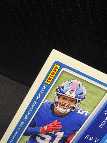 2025 Donruss Press Proof Purple Rated Rookie 315 Abdul Carter New York Giants - 787 Hobby House