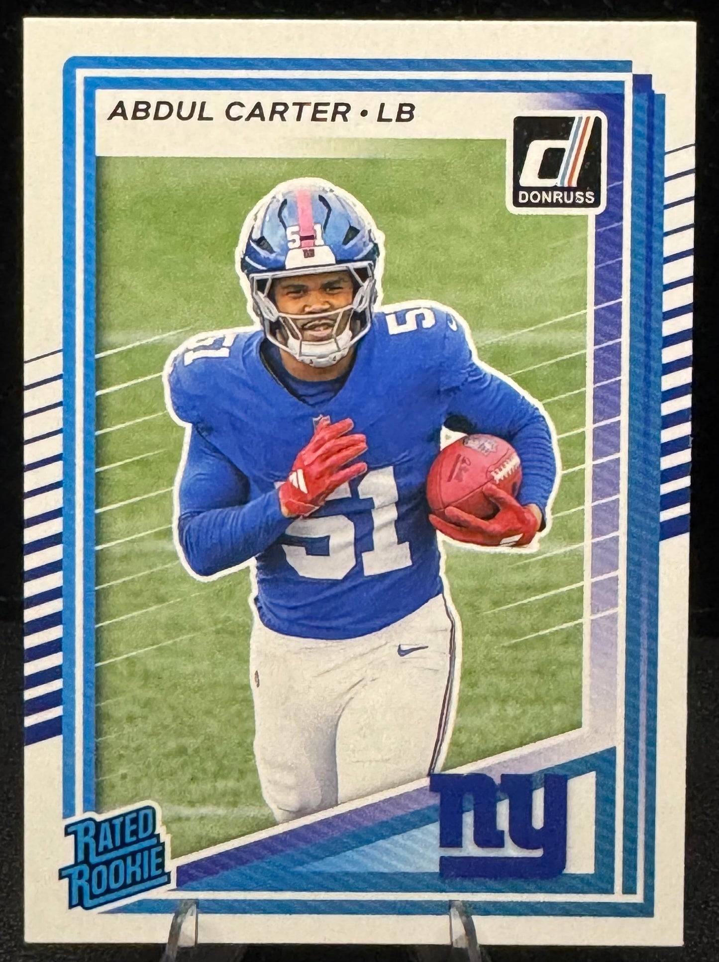 2025 Donruss Rated Rookie 315 Abdul Carter RC New York Giants - 787 Hobby House