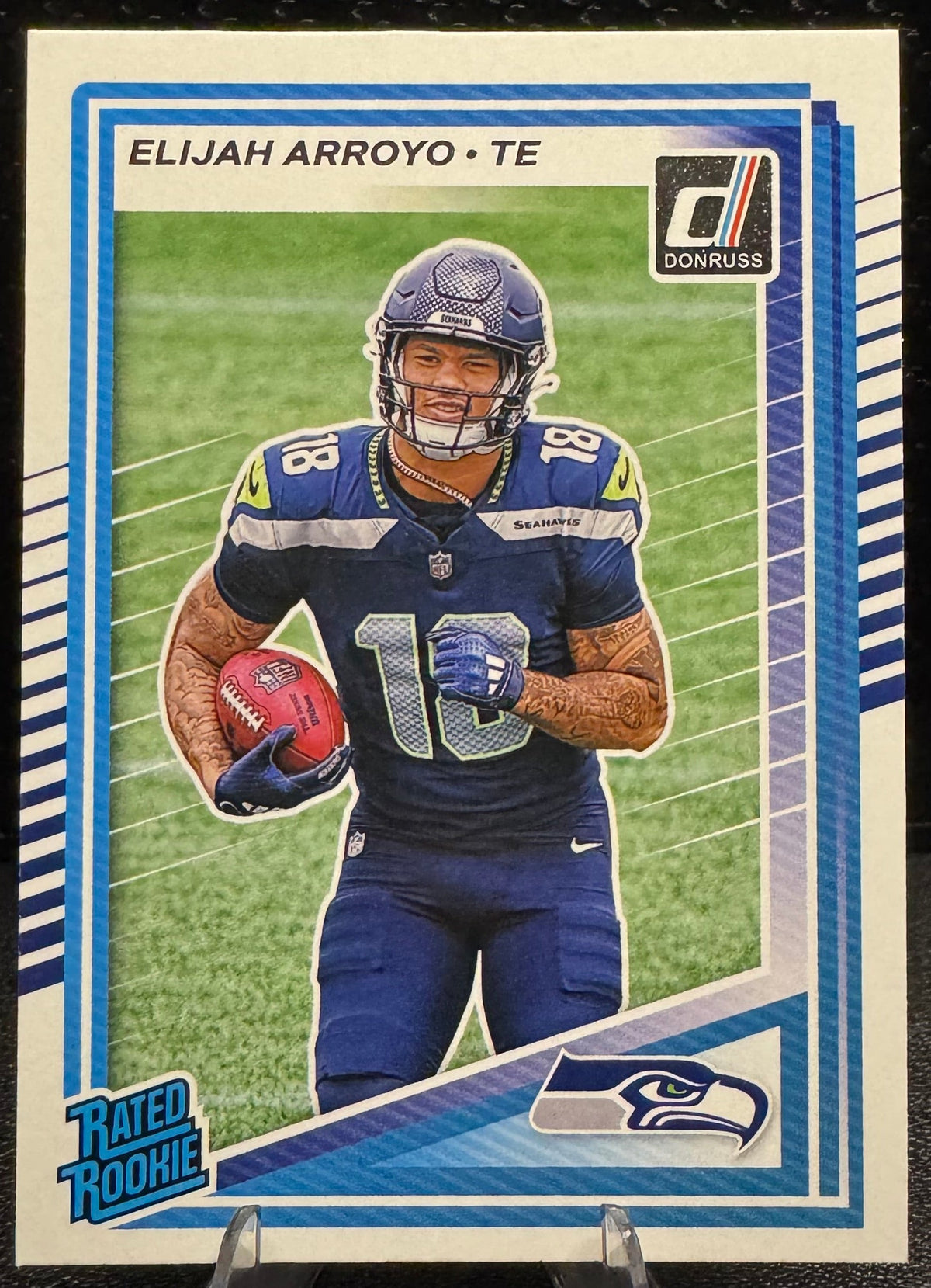 2025 Donruss Rated Rookie 317 Elijah Arroyo RC Seattle Seahawks - 787 Hobby House