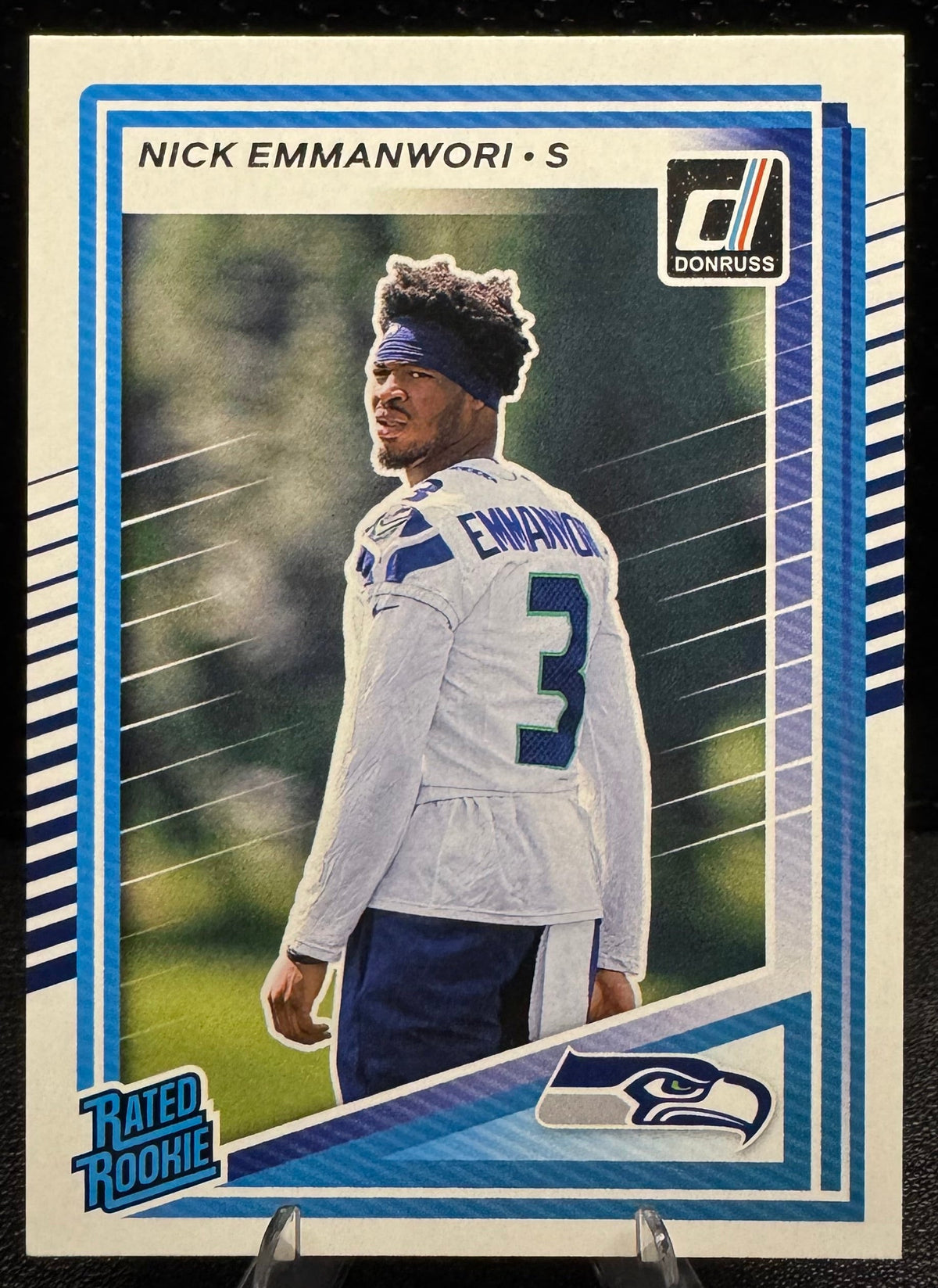 2025 Donruss Rated Rookie 348 Nick Emmanwori RC Seattle Seahawks - 787 Hobby House