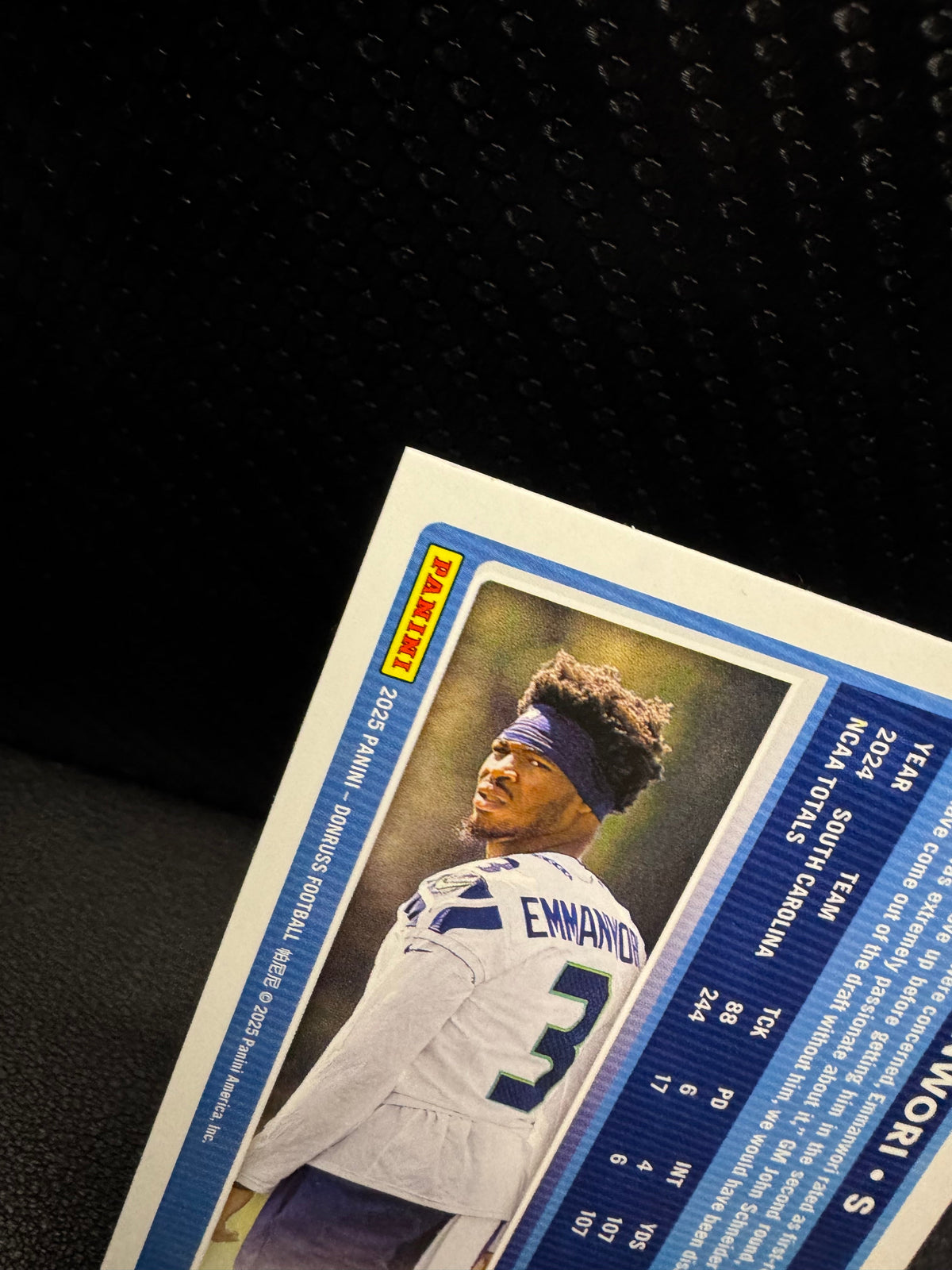 2025 Donruss Rated Rookie 348 Nick Emmanwori RC Seattle Seahawks - 787 Hobby House