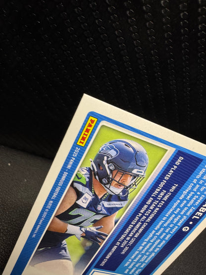 2025 Donruss Rated Rookie 366 Grey Zabel RC Seattle Seahawks - 787 Hobby House