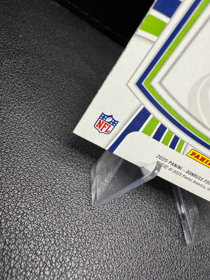2025 Donruss Rated Rookies Throwback 18 Jalen Milroe Seattle Seahawks - 787 Hobby House