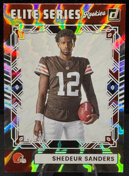 2025 Donruss The Elite Series Rookies ESR-SSS Shedeur Sanders RC Cleveland Browns - 787 Hobby House