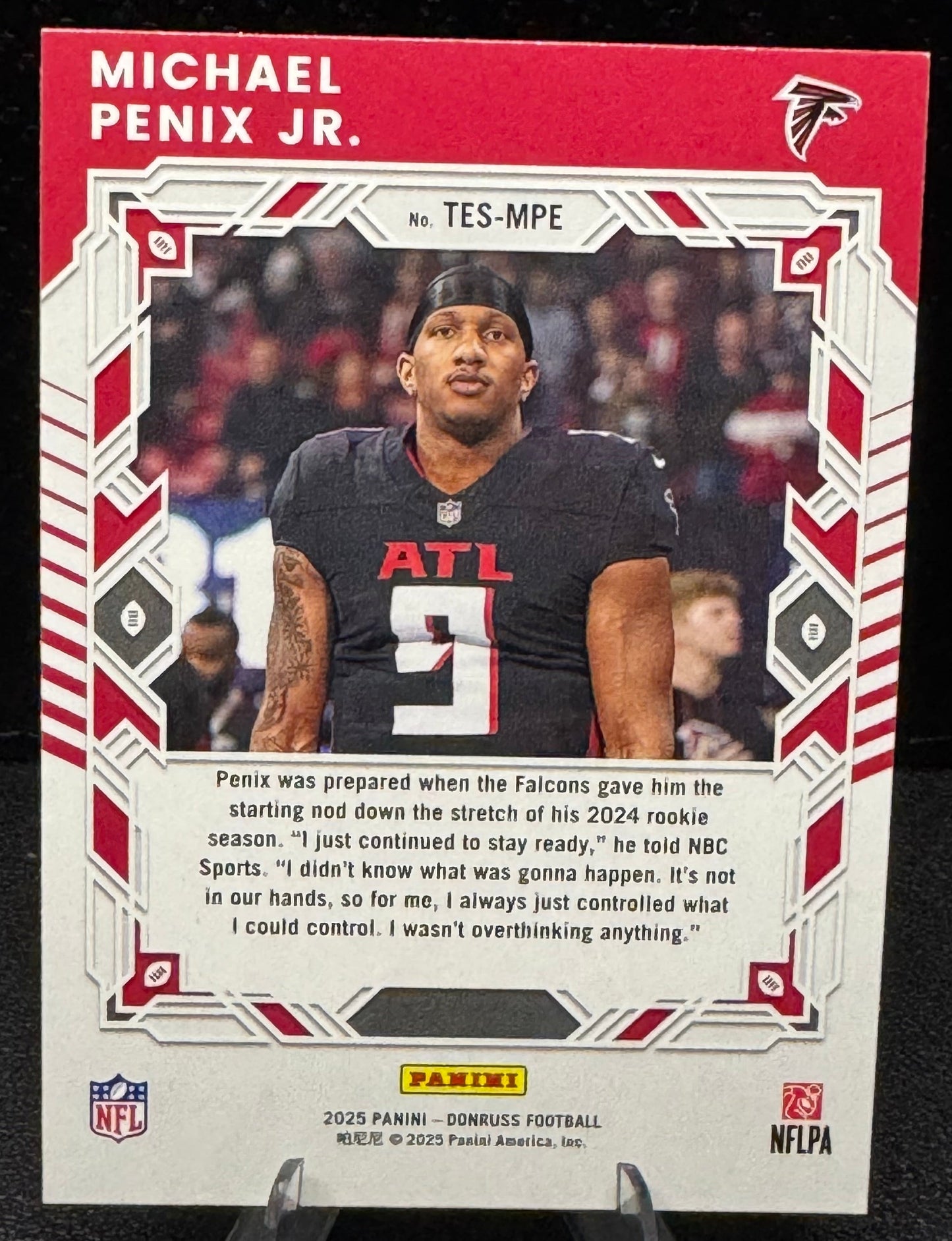 2025 Donruss The Elite Series TES-MPE Michael Penix Jr. Atlanta Falcons - 787 Hobby House