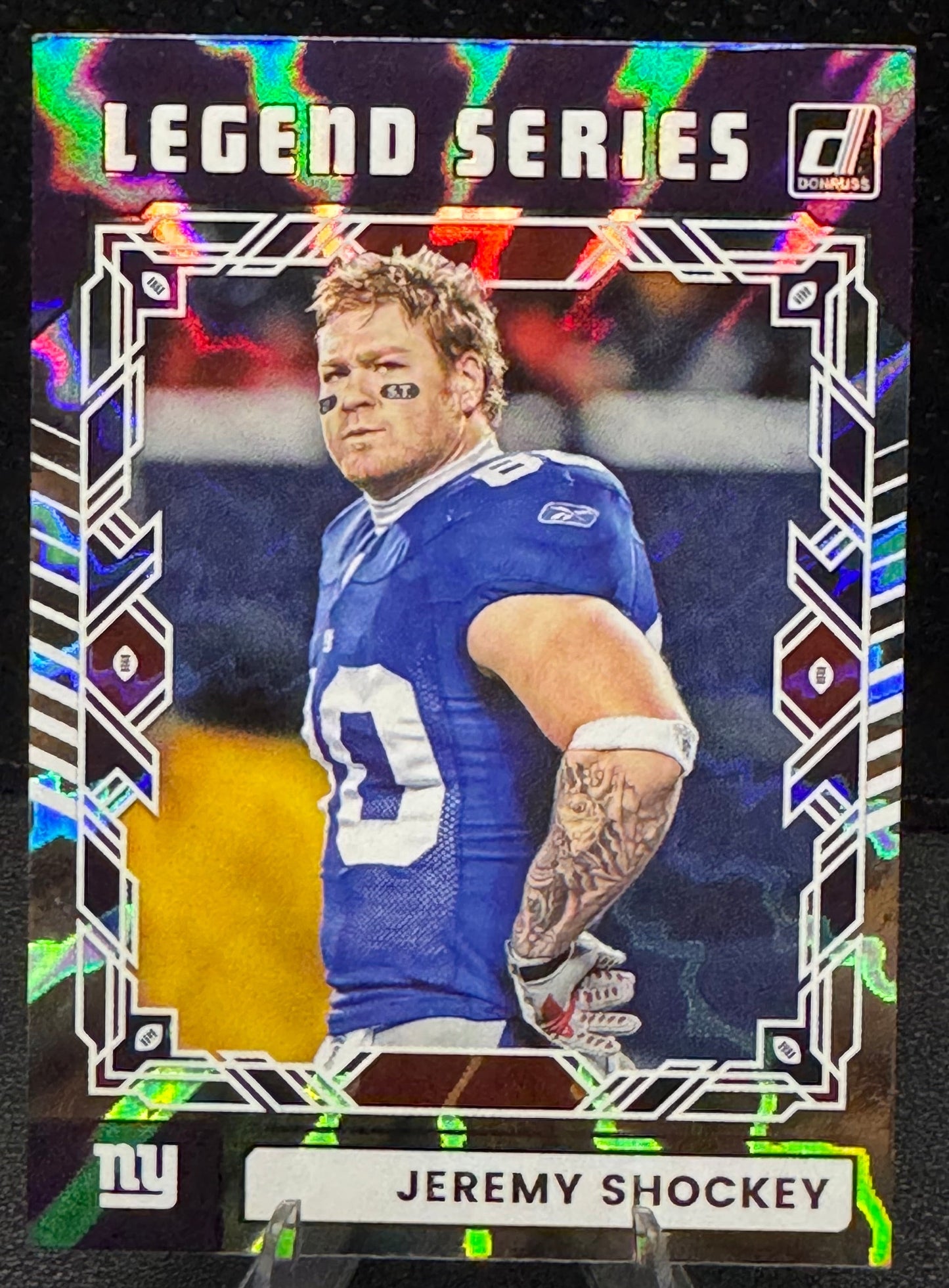 2025 Donruss The Legends Series TLS-JSH Jeremy Shockey New York Giants - 787 Hobby House