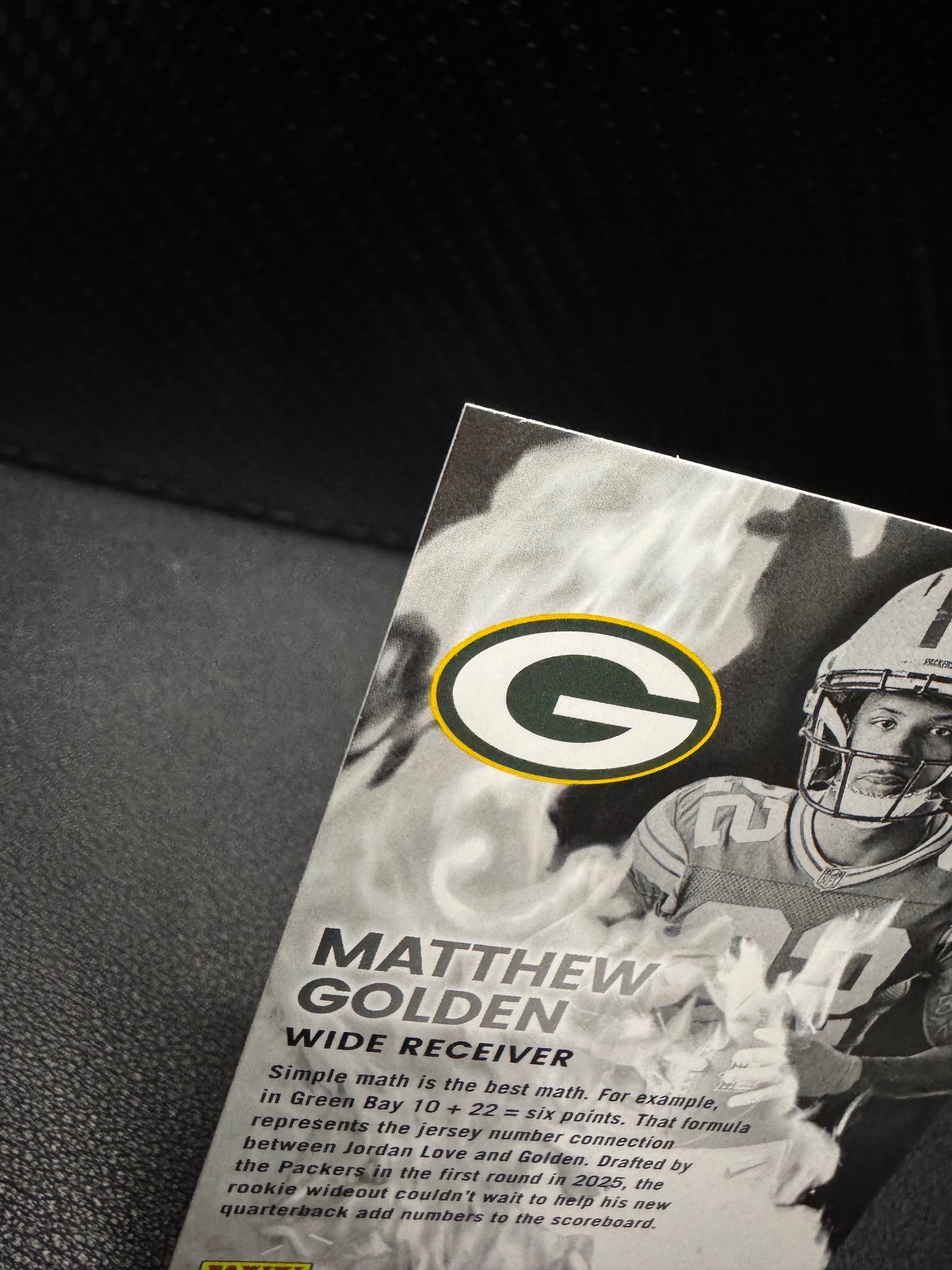2025 Donruss WHR - MTG Matthew Golden White Hot Rookies RC Green Bay Packers - 787 Hobby House