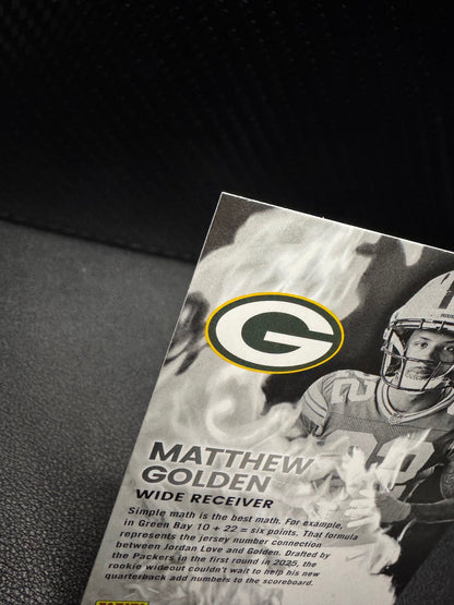 2025 Donruss WHR - MTG Matthew Golden White Hot Rookies RC Green Bay Packers - 787 Hobby House