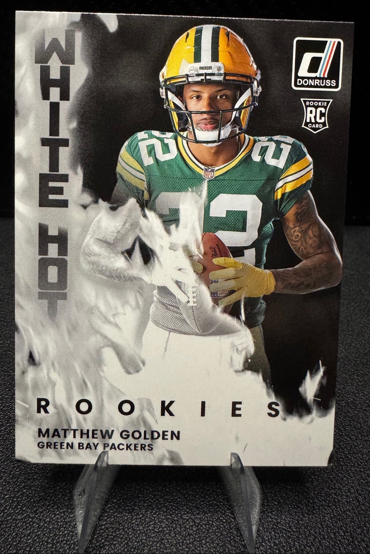 2025 Donruss WHR - MTG Matthew Golden White Hot Rookies RC Green Bay Packers - 787 Hobby House