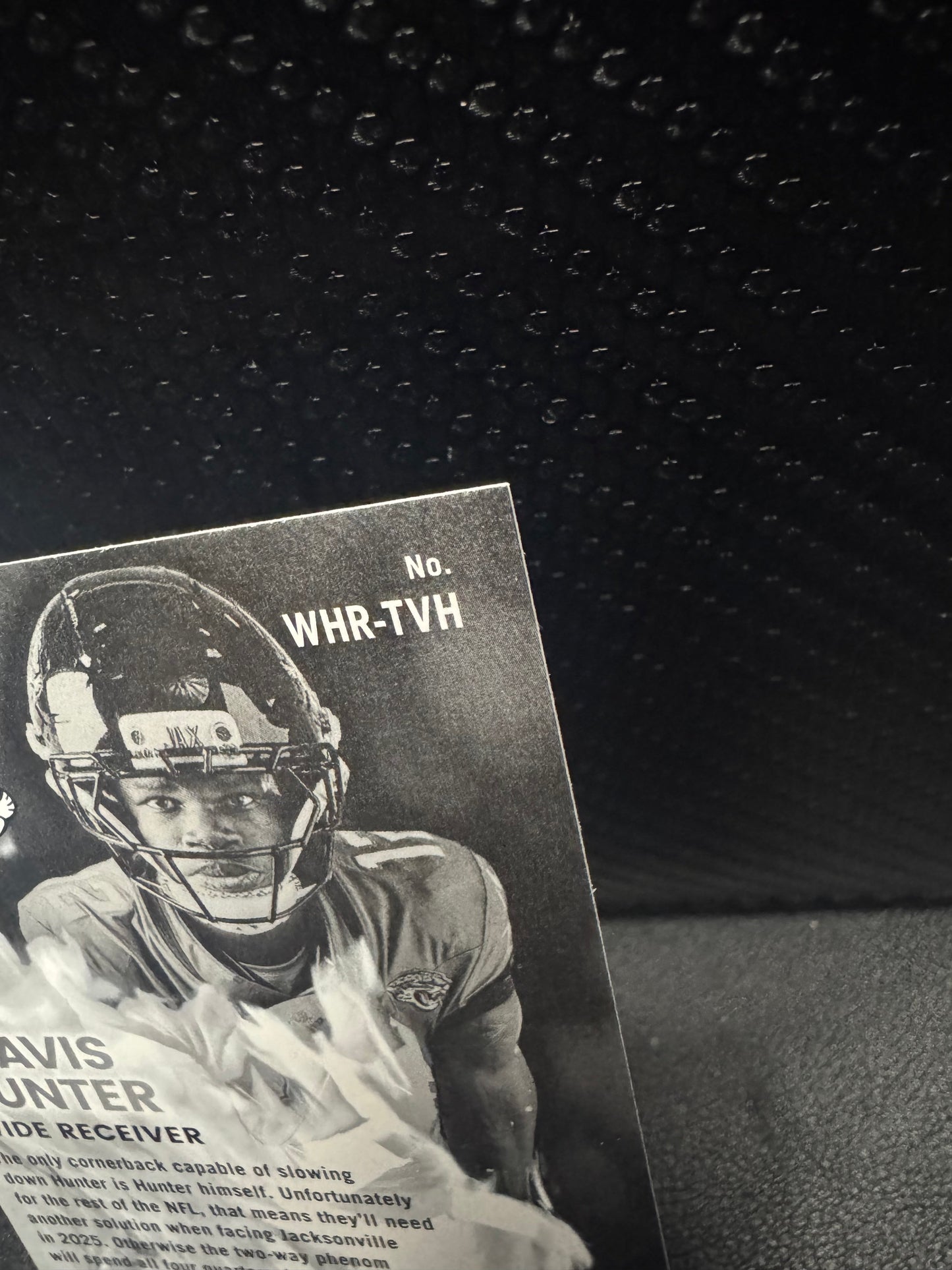2025 Donruss WHR - TVH Travis Hunter White Hot Rookies RC Jacksonville Jaguars - 787 Hobby House