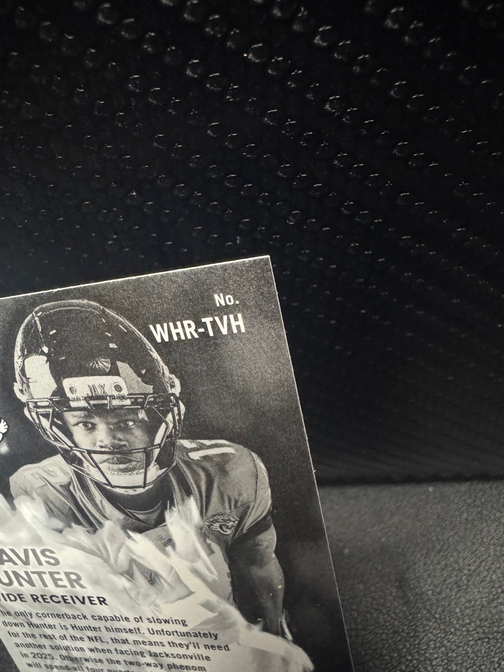 2025 Donruss WHR - TVH Travis Hunter White Hot Rookies RC Jacksonville Jaguars - 787 Hobby House