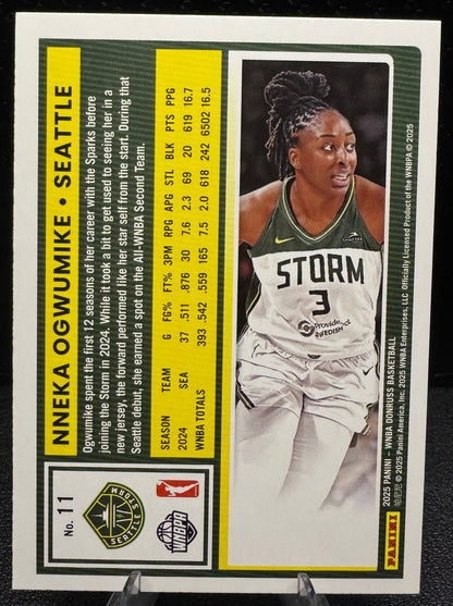 2025 Donruss WNBA 11 Nneka Ogwumike Seattle Storm - 787 Hobby House
