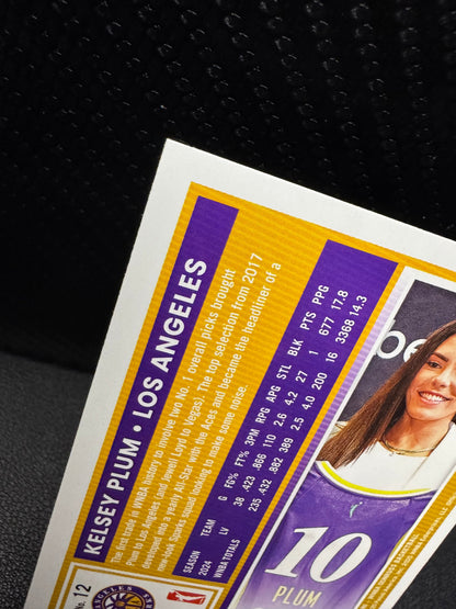 2025 Donruss WNBA 12 Kelsey Plum Los Angeles Sparks - 787 Hobby House