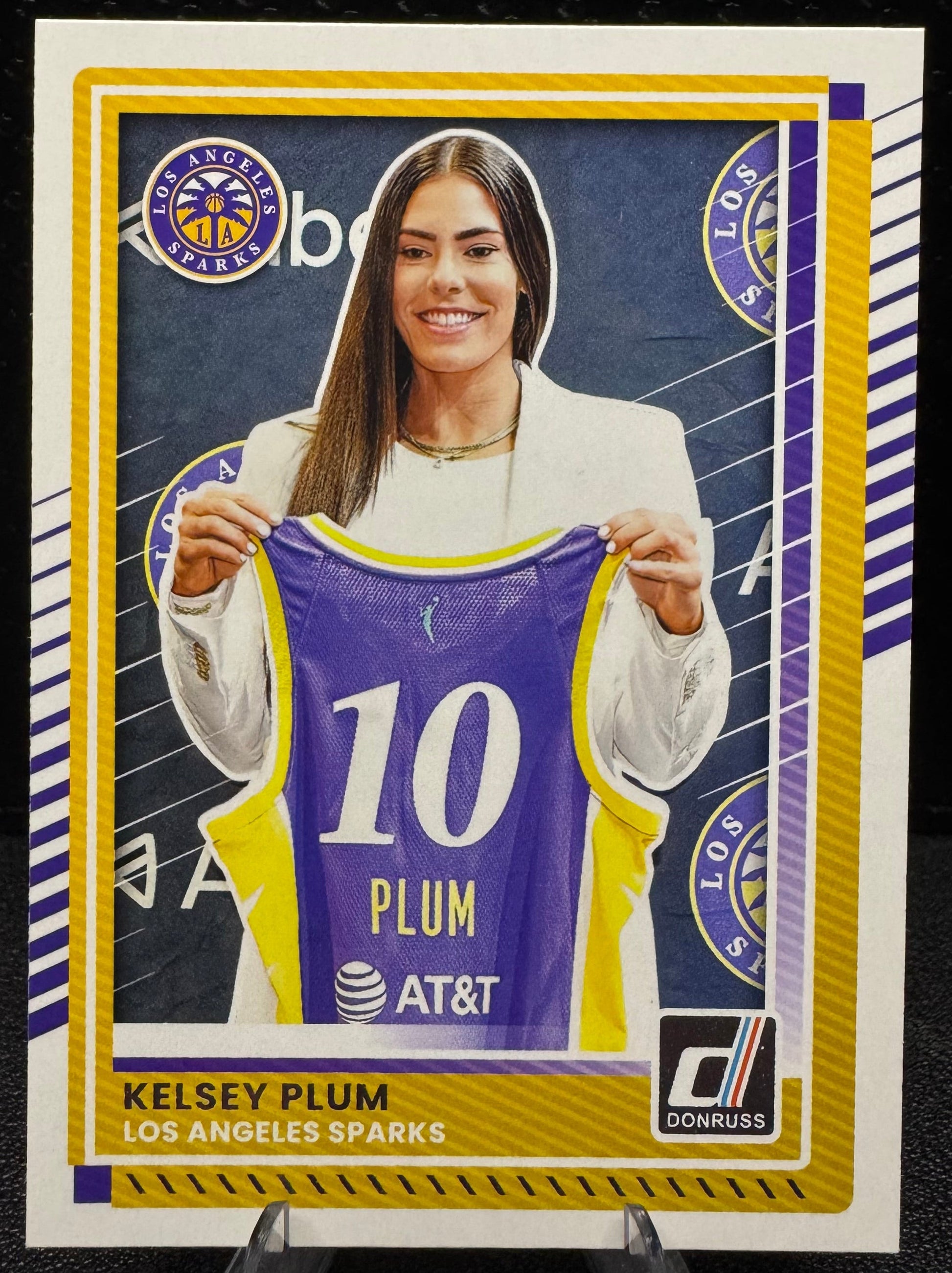 2025 Donruss WNBA 12 Kelsey Plum Los Angeles Sparks - 787 Hobby House