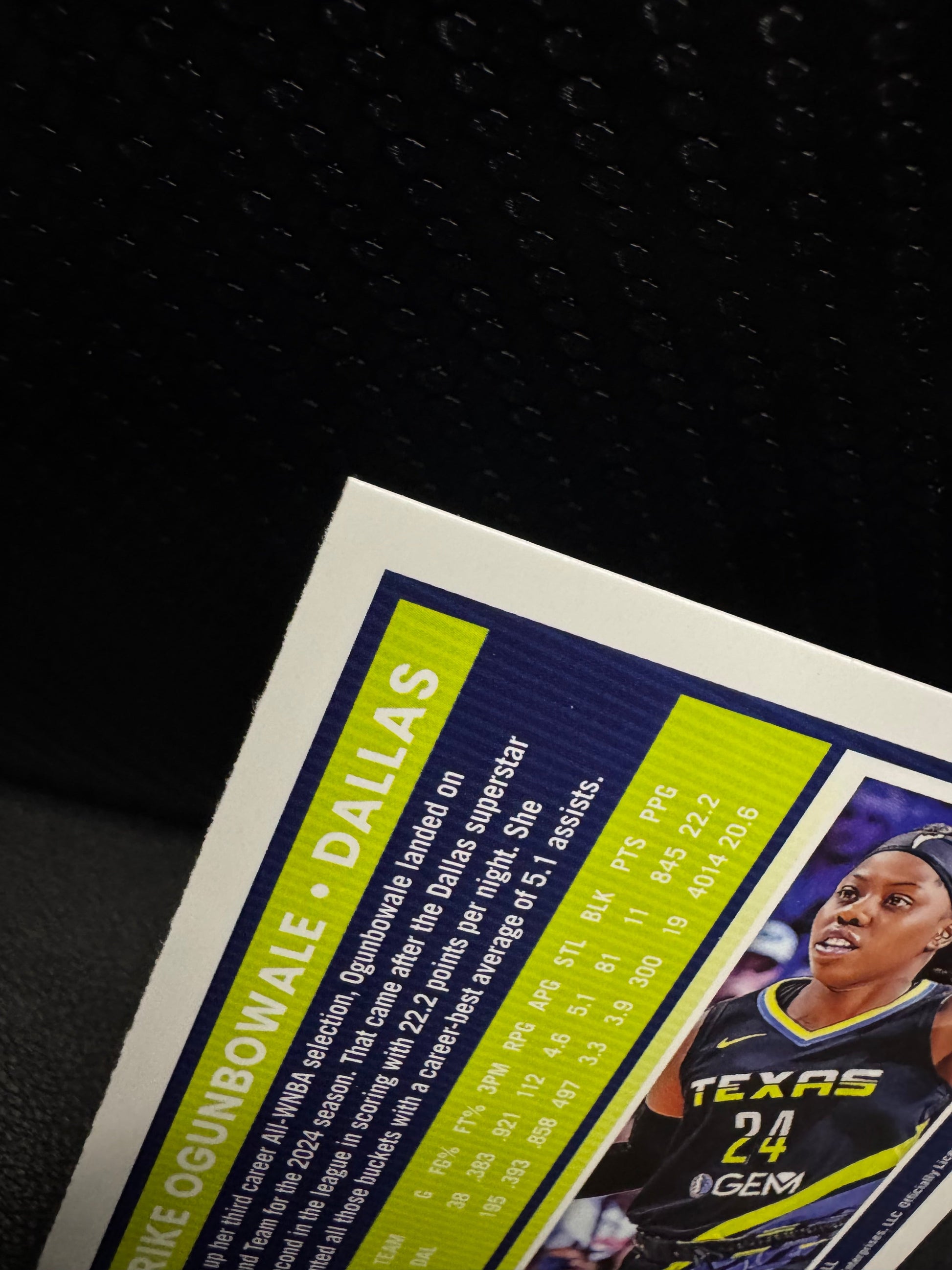 2025 Donruss WNBA 39 Arike Ogunbowale Dallas Wings - 787 Hobby House