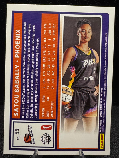 2025 Donruss WNBA 55 Satou Sabally Phoenix Mercury - 787 Hobby House