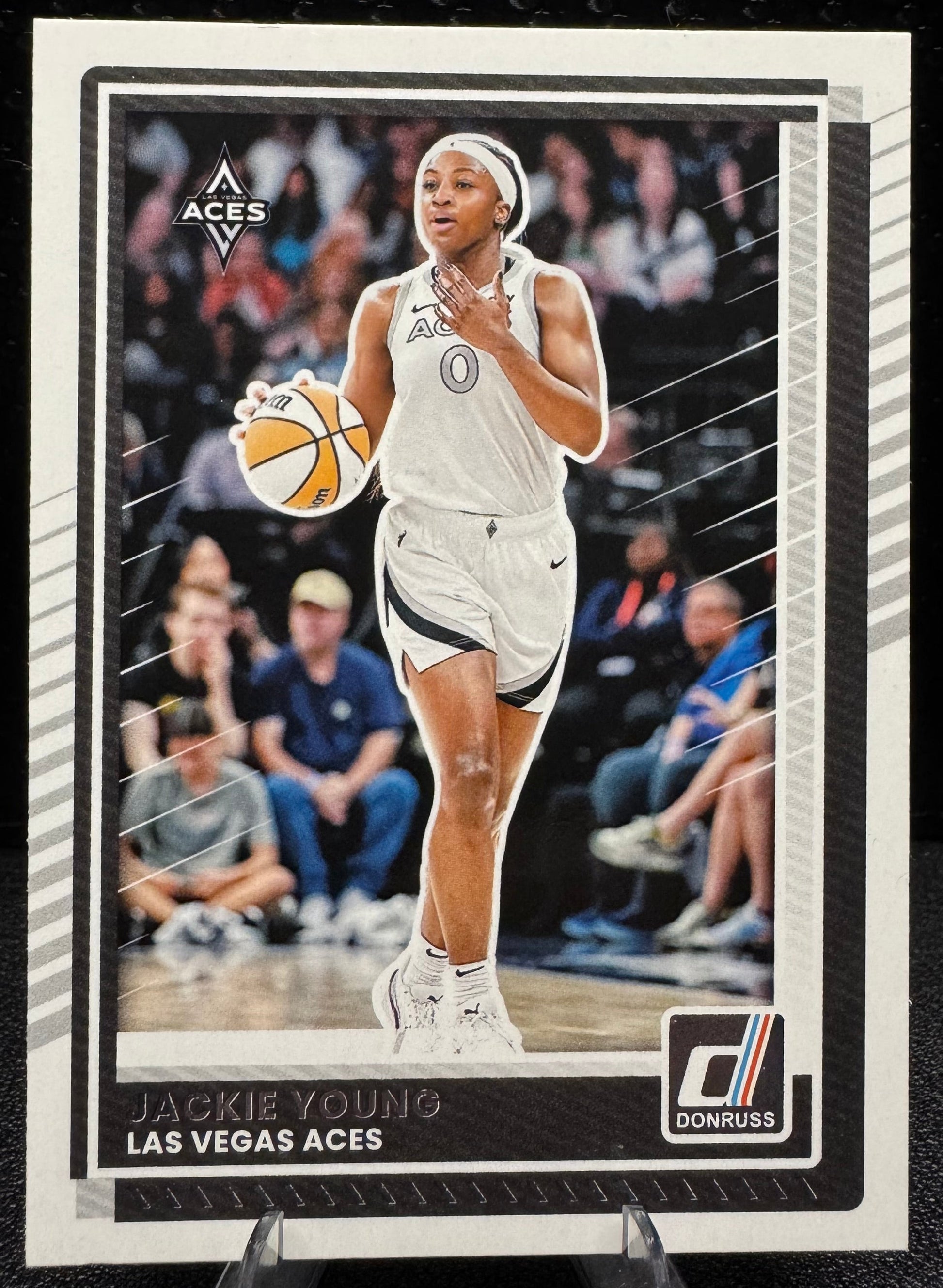 2025 Donruss WNBA 60 Jackie Young Las Vegas Aces - 787 Hobby House