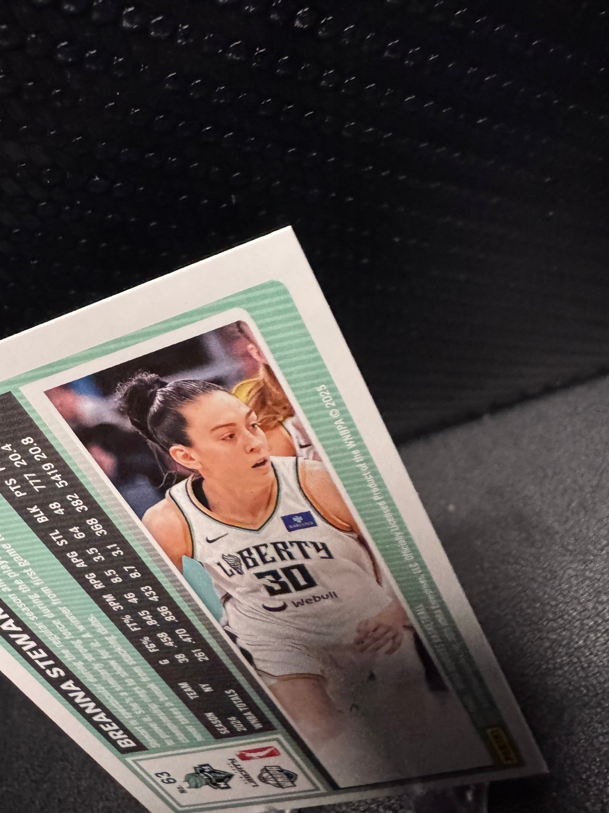 2025 Donruss WNBA 63 Breanna Stewart New York Liberty - 787 Hobby House