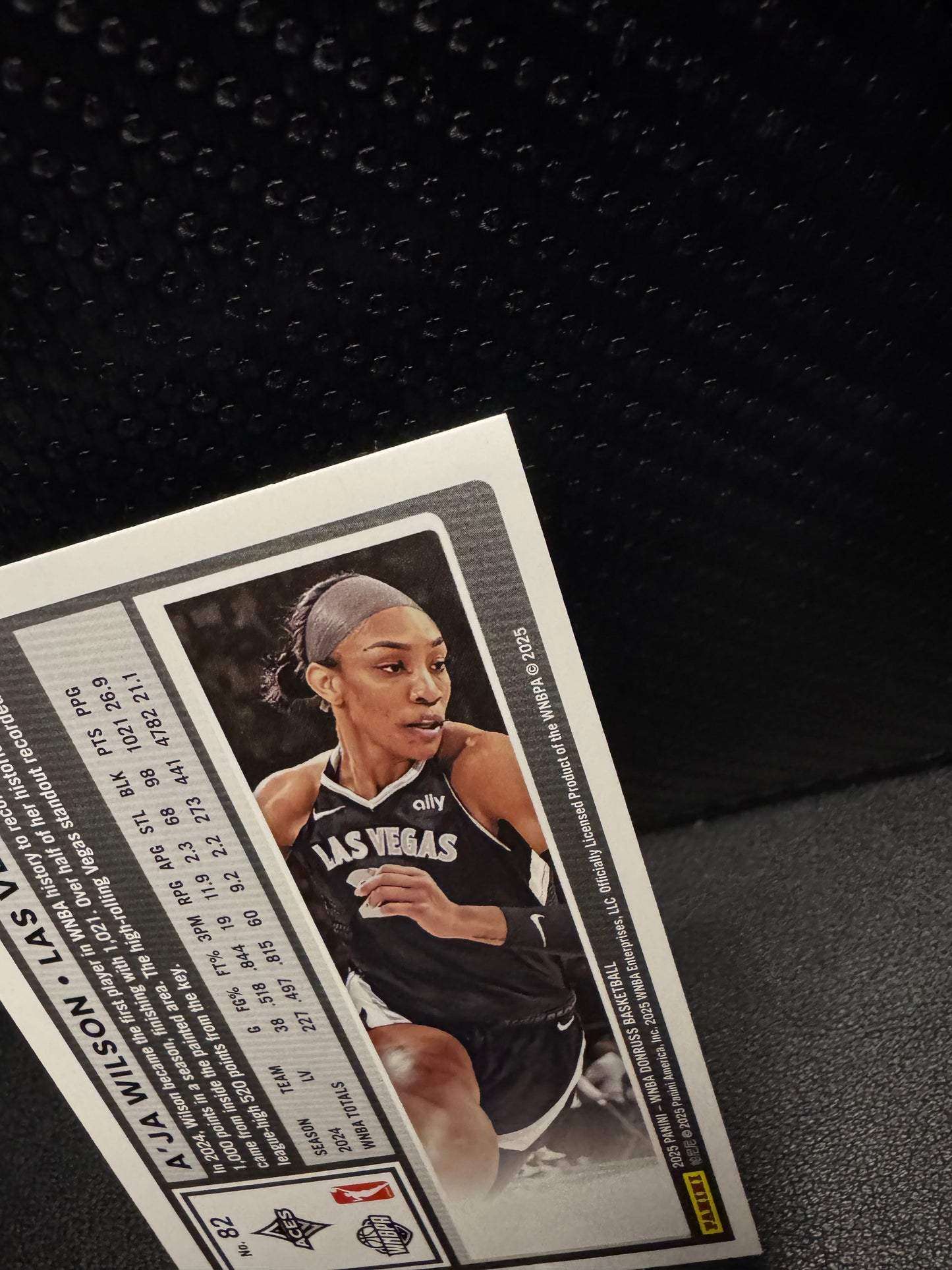 2025 Donruss WNBA 82 A'ja Wilson Las Vegas Aces - 787 Hobby House