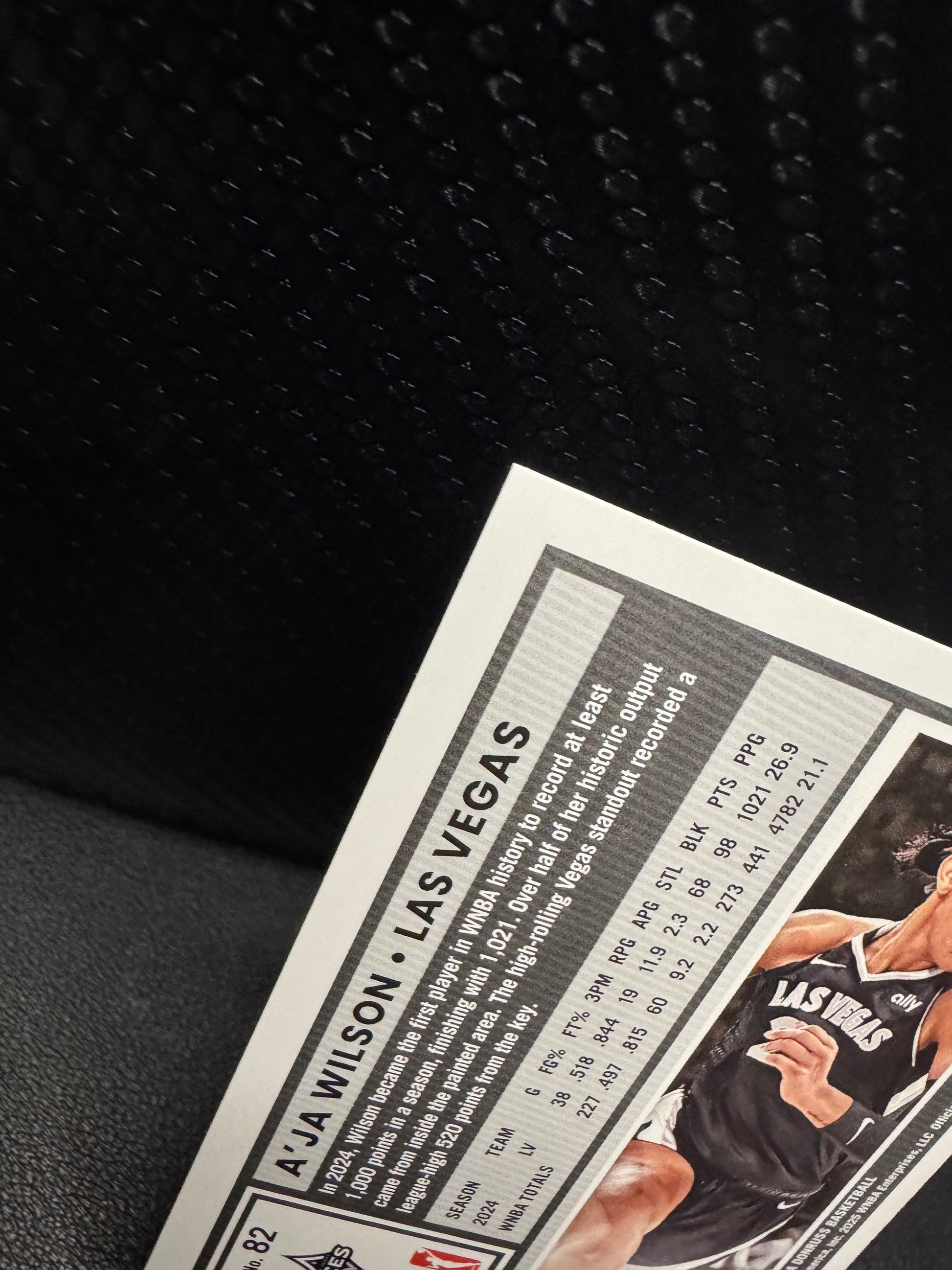 2025 Donruss WNBA 82 A'ja Wilson Las Vegas Aces - 787 Hobby House