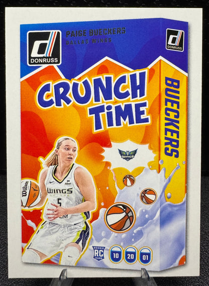 2025 Donruss WNBA Crunch Time 19 Paige Bueckers RC Dallas Wings - 787 Hobby House