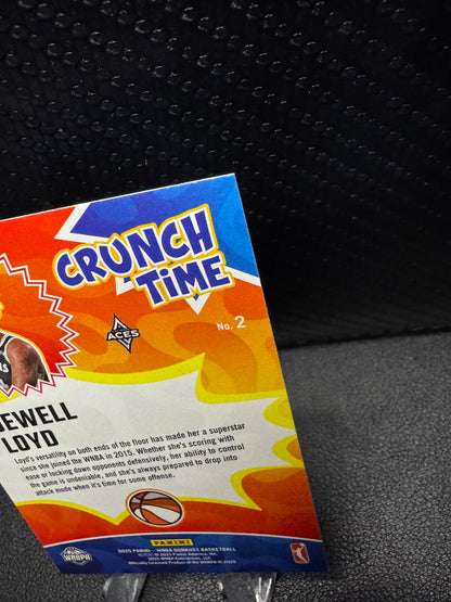 2025 Donruss WNBA Crunch Time 2 Jewell Loyd Las Vegas Aces - 787 Hobby House