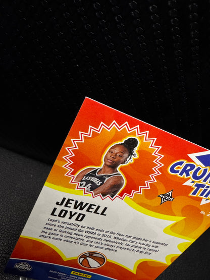 2025 Donruss WNBA Crunch Time 2 Jewell Loyd Las Vegas Aces - 787 Hobby House