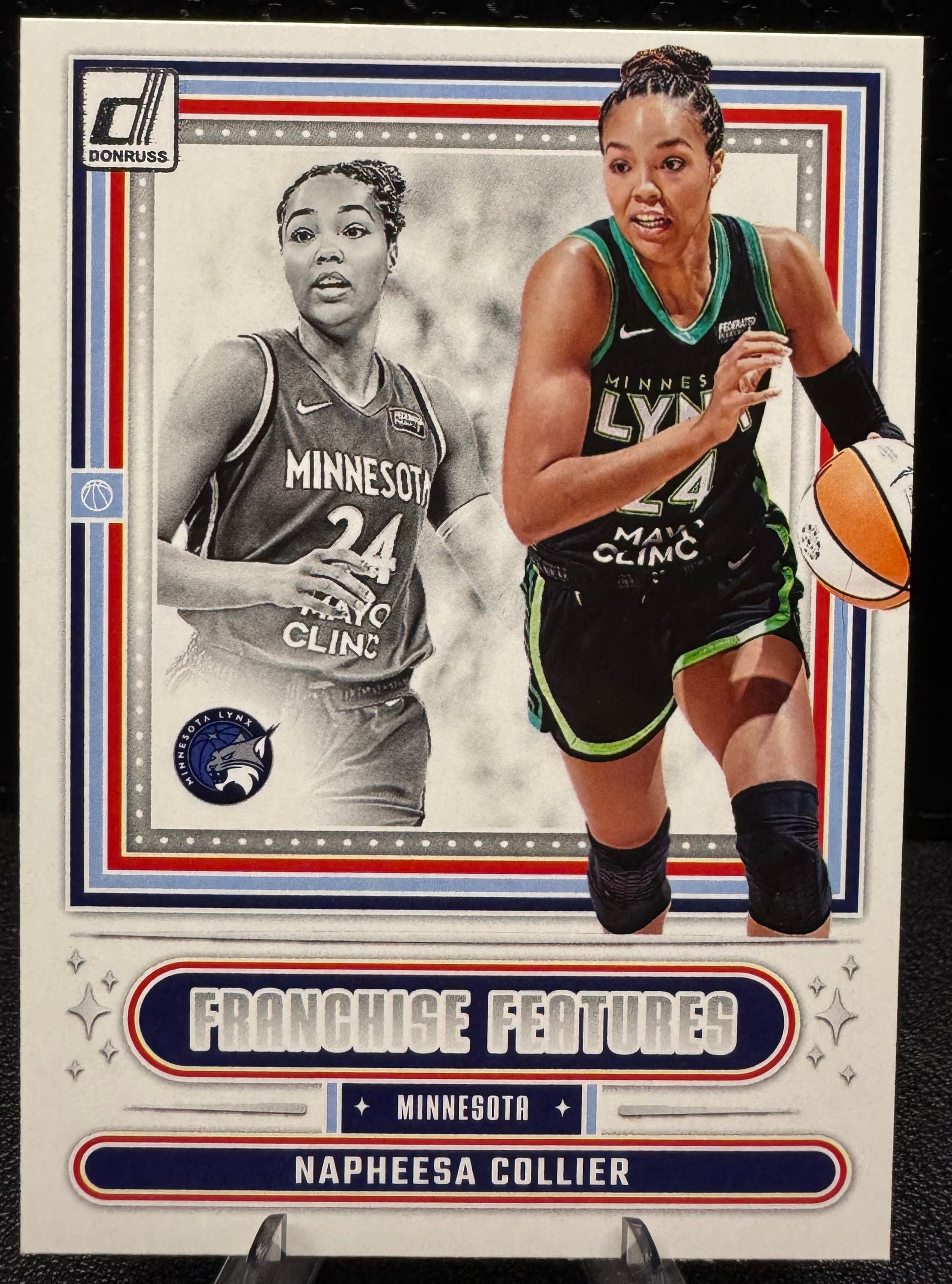 2025 Donruss WNBA Franchise Features 1 Napheesa Collier Minnesota Lynx - 787 Hobby House