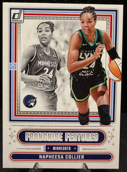 2025 Donruss WNBA Franchise Features 1 Napheesa Collier Minnesota Lynx - 787 Hobby House