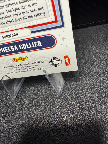 2025 Donruss WNBA Franchise Features 1 Napheesa Collier Minnesota Lynx - 787 Hobby House