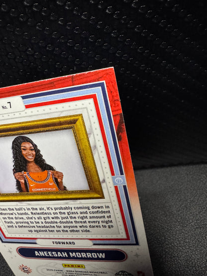 2025 Donruss WNBA Franchise Features Press Proof 7 Aneesah Morrow RC Connecticut Sun - 787 Hobby House