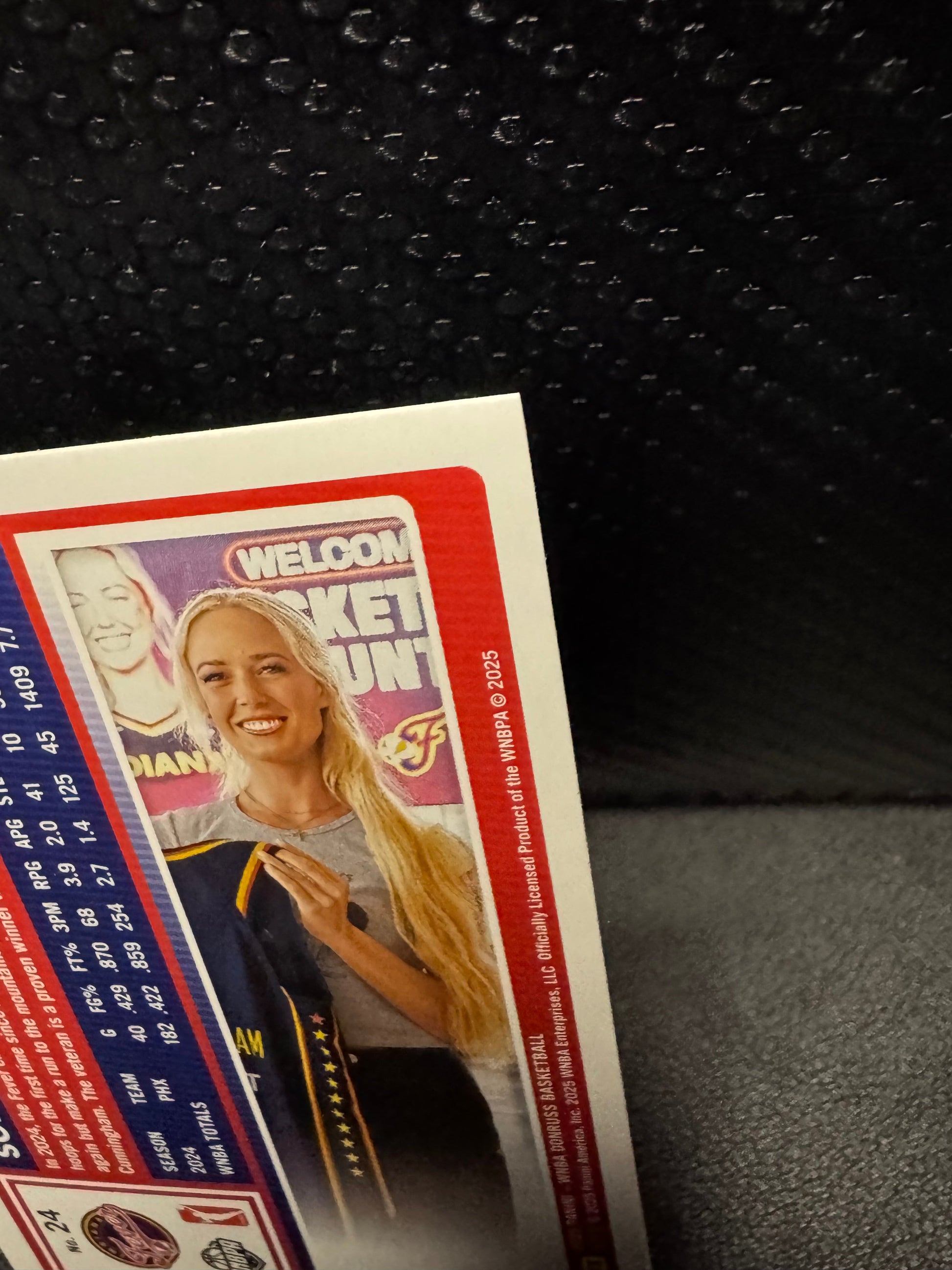 2025 Donruss WNBA Holo 24 Sophie Cunningham Indiana Fever - 787 Hobby House