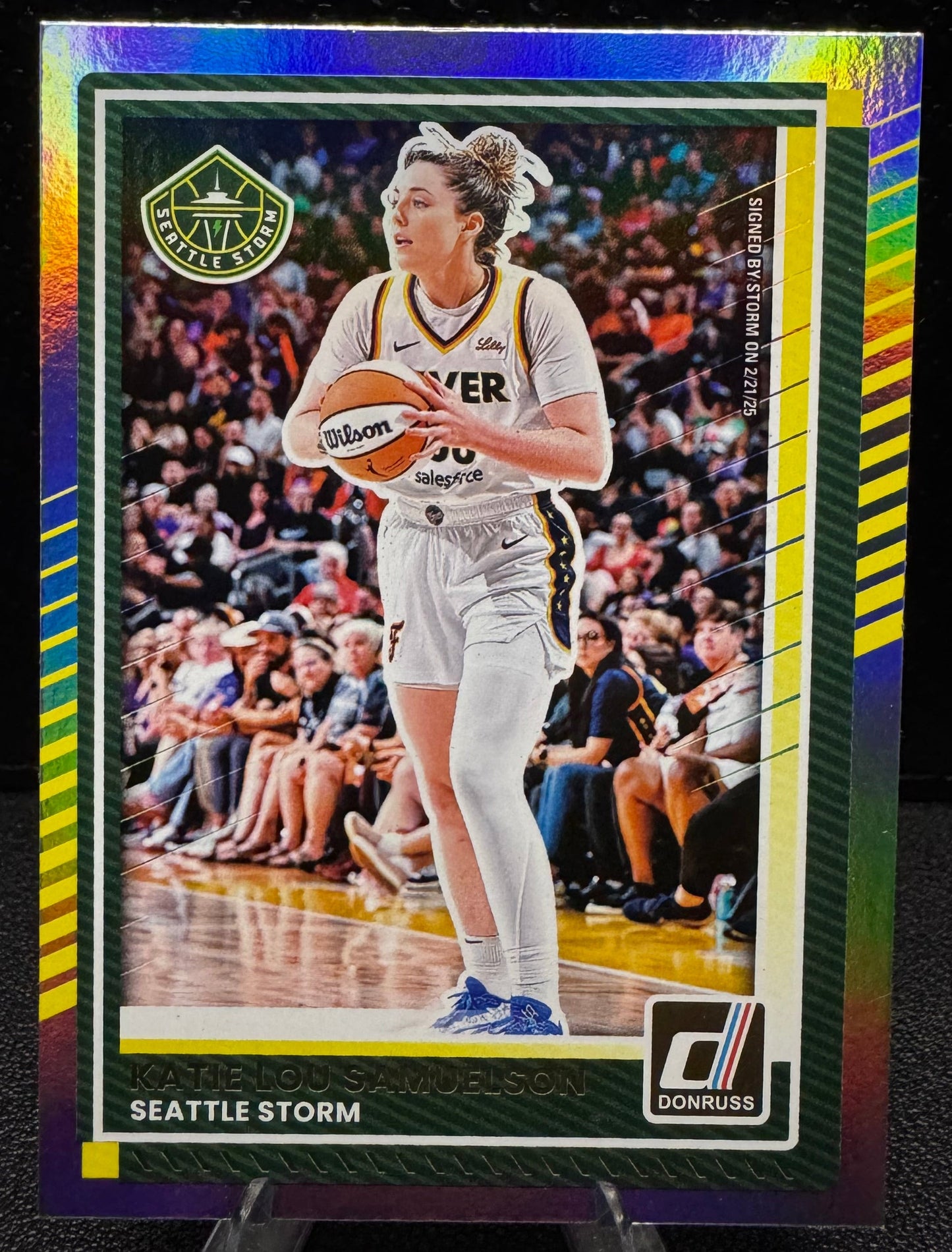 2025 Donruss WNBA Holo 53 Katie Lou Samuelson Seattle Storm - 787 Hobby House