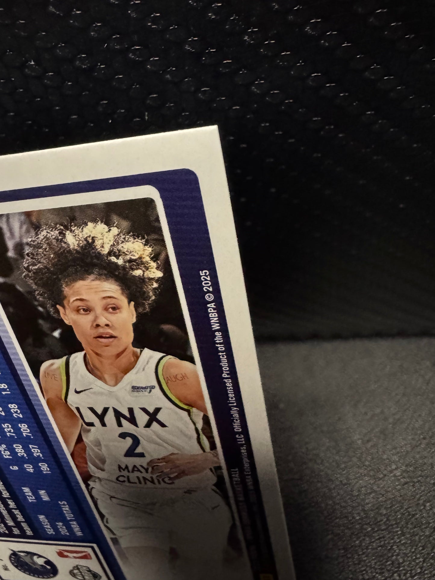 2025 Donruss WNBA Holo 72 Natisha Hiedeman Minnesota Lynx - 787 Hobby House