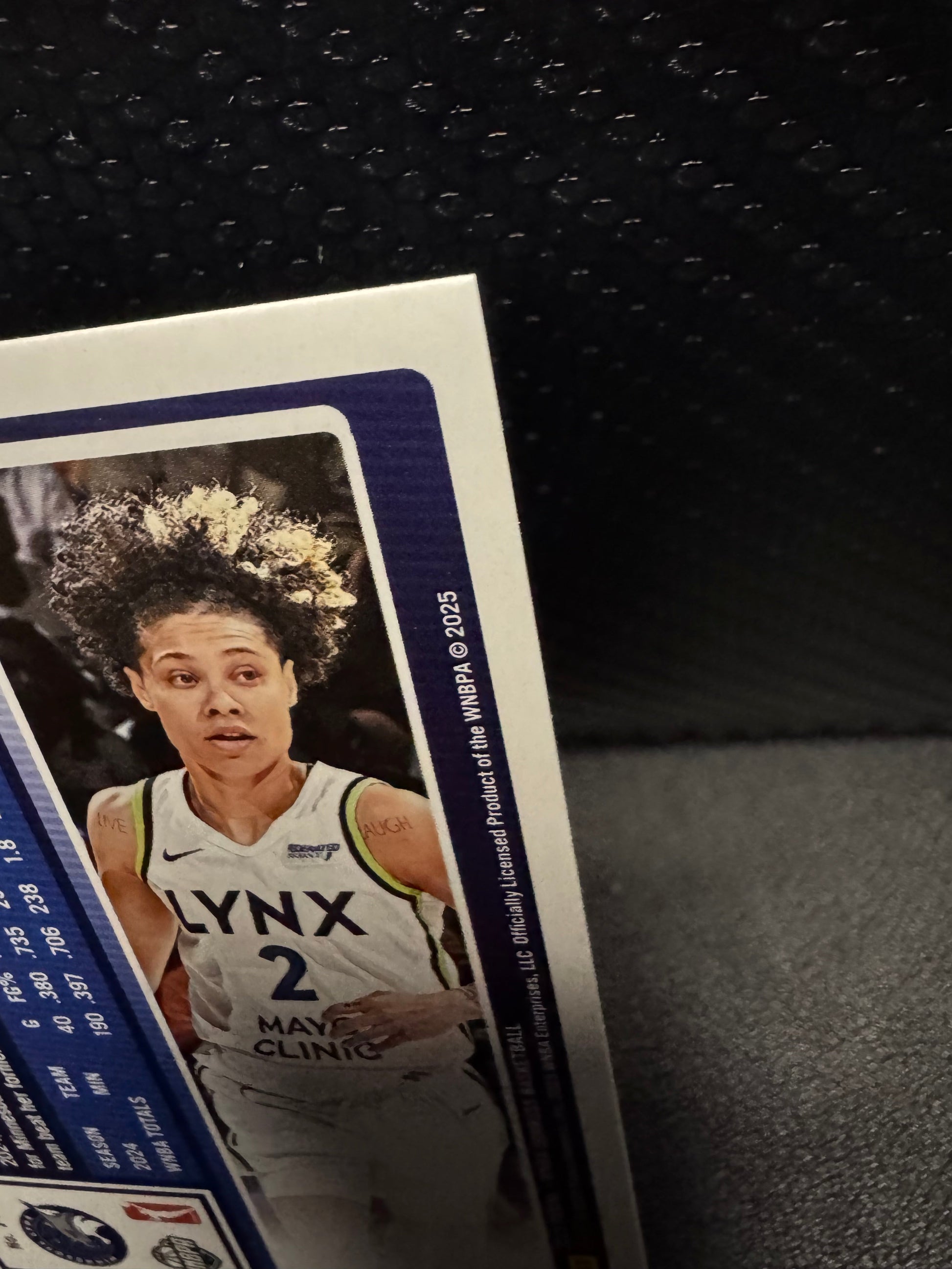 2025 Donruss WNBA Holo 72 Natisha Hiedeman Minnesota Lynx - 787 Hobby House