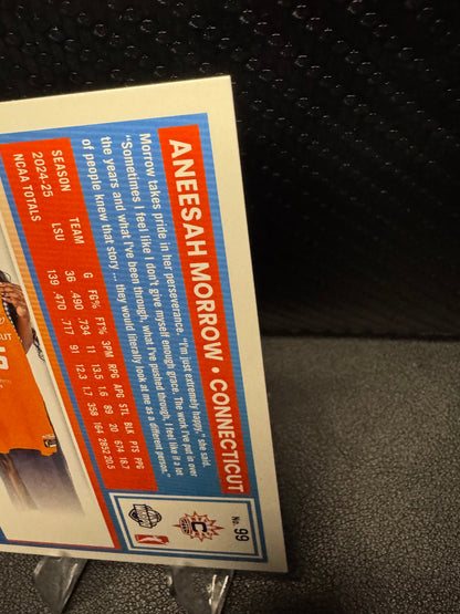 2025 Donruss WNBA Holo 99 Aneesah Morrow RR RC Connecticut Sun - 787 Hobby House