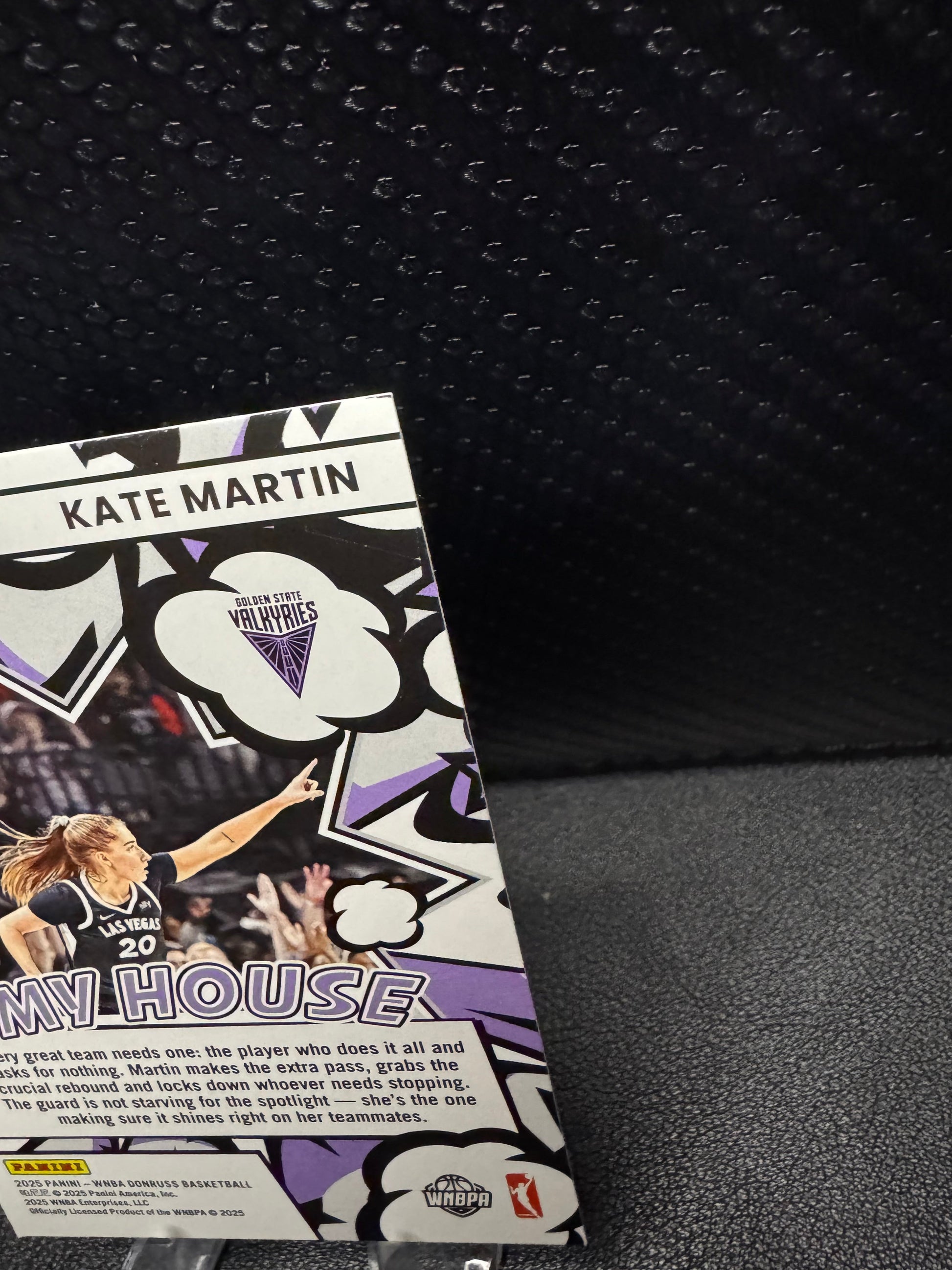 2025 Donruss WNBA My House 20 Kate Martin Golden State Valkyries - 787 Hobby House